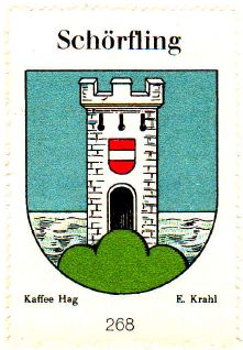 Wappen von Schörfling am Attersee/Coat of arms (crest) of Schörfling am Attersee