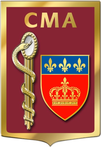 Blason de Armed Forces Military Medical Centre Poitiers-St Maixent, France/Arms (crest) of Armed Forces Military Medical Centre Poitiers-St Maixent, France