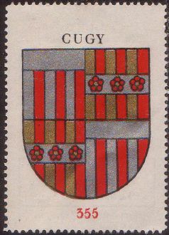 Wappen von/Blason de Cugy (Fribourg)