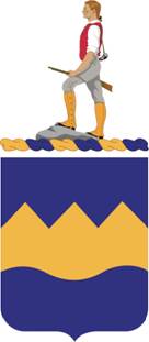 Coat of arms (crest) of 414th (Infantry) Regiment, US Army