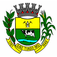 Arms (crest) of São Tiago (Minas Gerais)