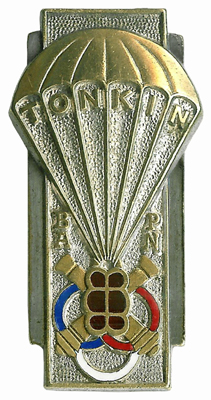 Coat of arms (crest) of the Airborne Base North (Hanoi), French Army