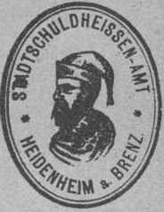 Siegel von Heidenheim an der Brenz
