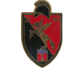 Coat of arms (crest) of the 21st Engineer Regiment, French Army