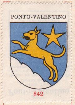 Wappen von/Blason de Ponto Valentino