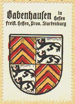 Wappen von Babenhausen (Hessen)/Coat of arms (crest) of Babenhausen (Hessen)