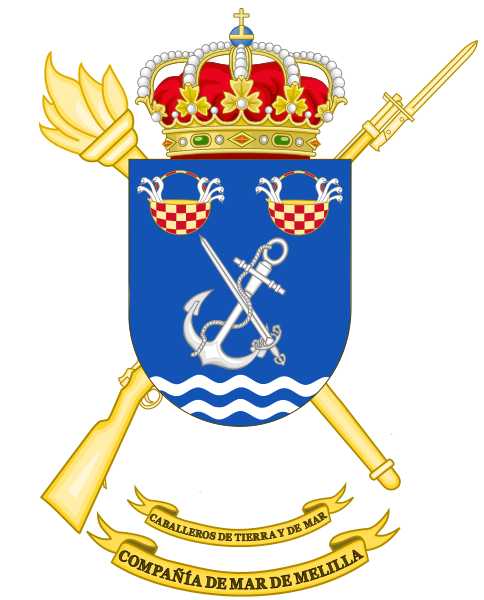 File:Melilla Sea Company, Spanish Army.png