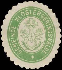 Wappen von Klostergeringswalde/Arms (crest) of Klostergeringswalde