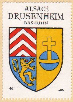Blason de Drusenheim