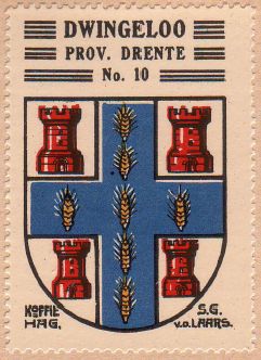 Wapen van Dwingeloo/Coat of arms (crest) of Dwingeloo