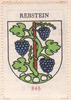 Wappen von/Blason de Rebstein