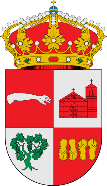Escudo de Santibáñez de Vidriales/Arms (crest) of Santibáñez de Vidriales