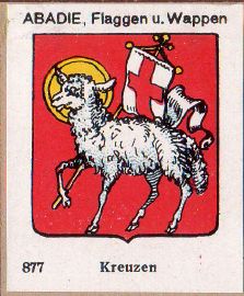 Wappen von Bad Kreuzen/Coat of arms (crest) of Bad Kreuzen