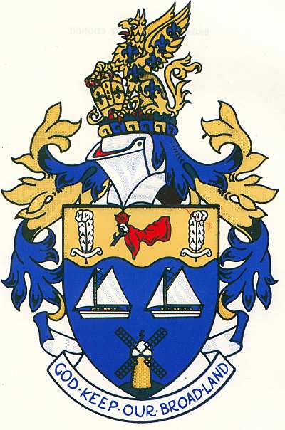 Arms (crest) of Broadland