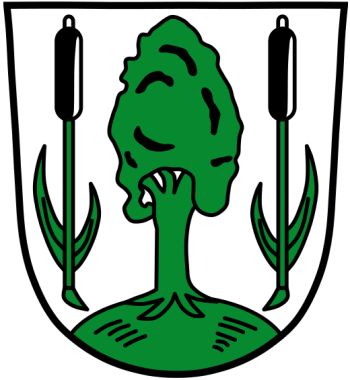 Wappen von Hallbergmoos/Arms (crest) of Hallbergmoos