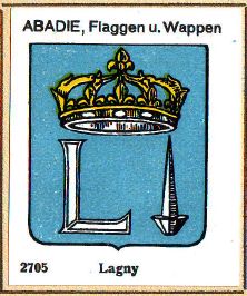 Wappen von Lagny-sur-Marne/Coat of arms (crest) of Lagny-sur-Marne