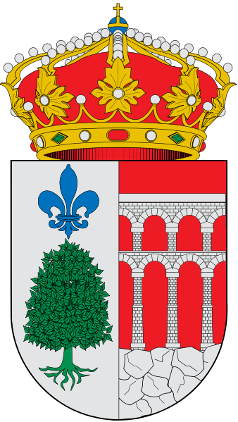 Escudo de Santa María de la Alameda/Arms (crest) of Santa María de la Alameda