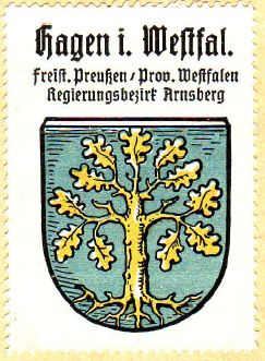 Wappen von Hagen (city)/Coat of arms (crest) of Hagen (city)