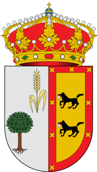 Escudo de Megeces/Arms (crest) of Megeces