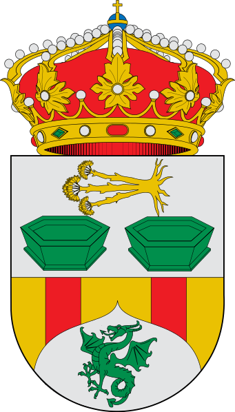 Escudo de Pozos de Hinojo/Arms (crest) of Pozos de Hinojo