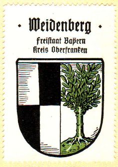 Wappen von Weidenberg