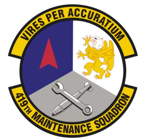 File:419th Maintenance Squadron, US Air Force.png