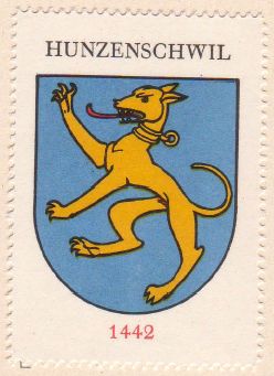 Wappen von/Blason de Hunzenschwil