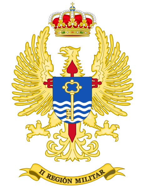 File:II Military Region, Spanish Army.png