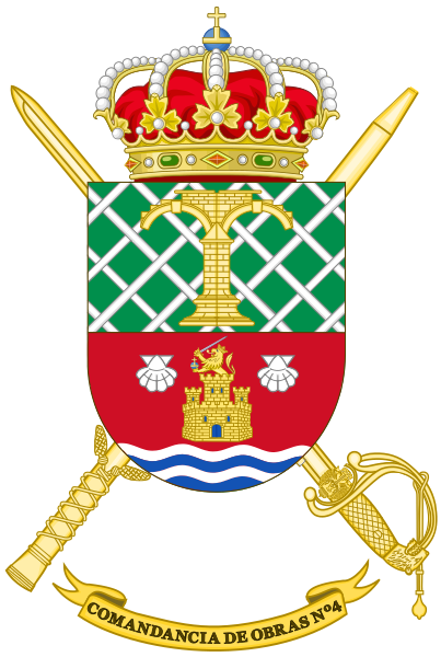 File:4th Construction Command, Spanish Army.png