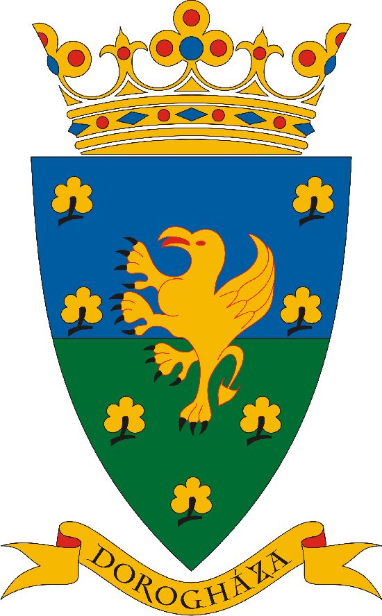 350 pxDorogháza (címer, arms)
