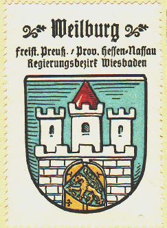 Wappen von Weilburg/Coat of arms (crest) of Weilburg