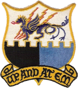 Coat of arms (crest) of the 516th Air Defence Group, US Air Force