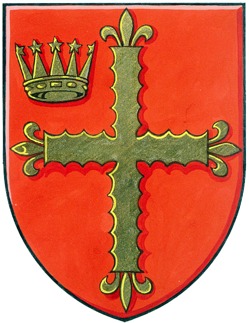 Arms (crest) of Parish of All Saints, Mount Pleasant
