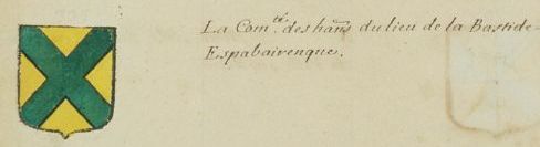 Blason de Labastide-Esparbairenque/Coat of arms (crest) of {{PAGENAME