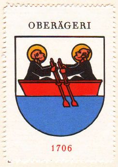Wappen von/Blason de Oberägeri