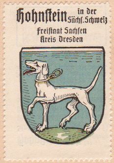 Wappen von Hohnstein/Coat of arms (crest) of Hohnstein