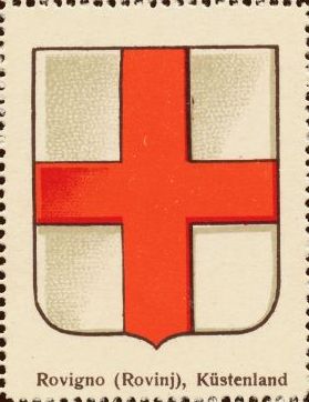 Wappen von Rovinj/Coat of arms (crest) of Rovinj