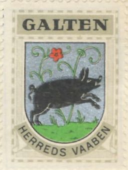 Arms (crest) of Galten Herred
