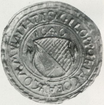 Seal (pečeť) of Jakubov u Moravských Budějovic