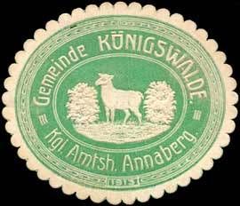 Wappen von Königswalde