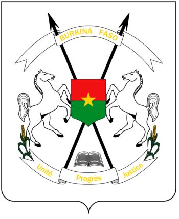 Arms of National Arms of Burkina Faso