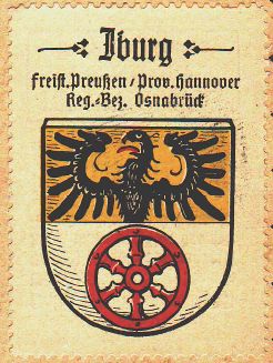 Wappen von Bad Iburg/Coat of arms (crest) of Bad Iburg