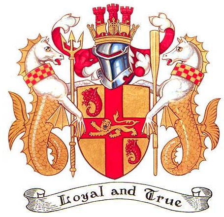 Arms (crest) of Rochester upon Medway