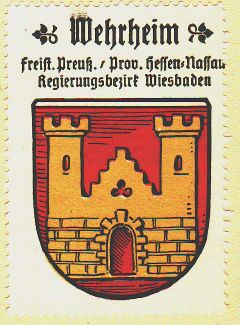 Wappen von Wehrheim/Coat of arms (crest) of Wehrheim