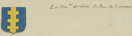 Blason de Lescout/Coat of arms (crest) of {{PAGENAME