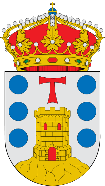 Escudo de Monforte de Lemos/Arms (crest) of Monforte de Lemos