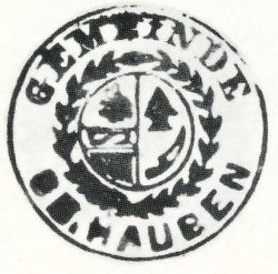 Wappen von Oberhausen (Rheinhausen)/Coat of arms (crest) of Oberhausen (Rheinhausen)