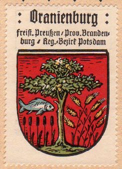 Wappen von Oranienburg/Coat of arms (crest) of Oranienburg