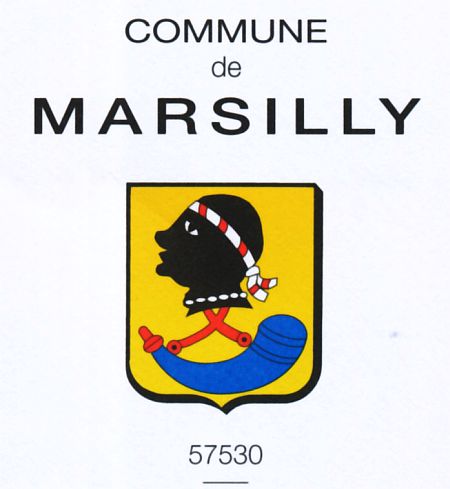 Blason de Marsilly (Moselle)/Coat of arms (crest) of {{PAGENAME