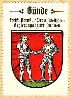 Wappen von Bünde/Coat of arms (crest) of Bünde